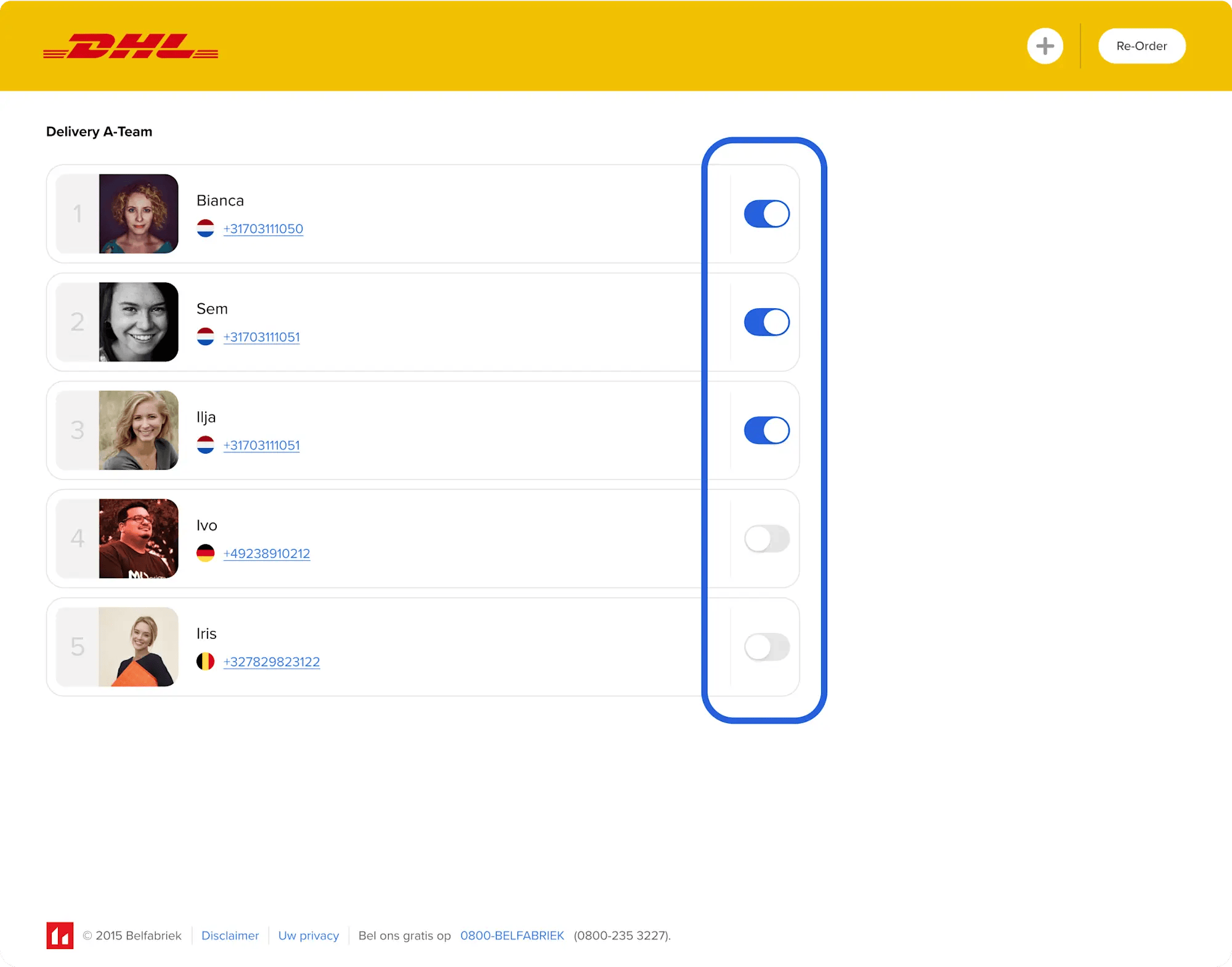 Adresse des Kollegen zu Hause